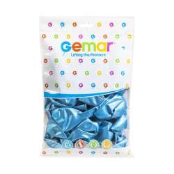 Balony shiny niebieskie 33cm 50szt