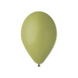 Balony pastelowe zielona oliwka 33cm 50szt - 1