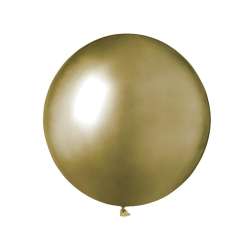 Balony chromowane złote 48cm 25szt