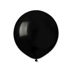 Balony pastel czarne 25szt