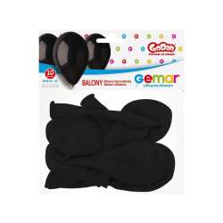 Balony premium czarne 10szt - 1