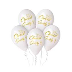 Balony premium hel Chrzest 33cm 5szt