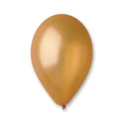 Balony metal złote 20cm 100szt