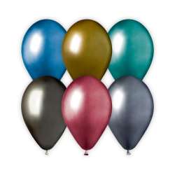 Balon G120 shiny 13, 33cm różnokolorowe 50szt (GB120/MX) - 1