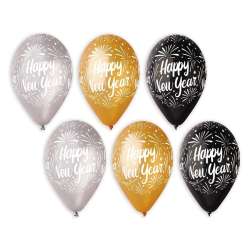 Balony Premium Happy New Year 33cm 25szt - 1