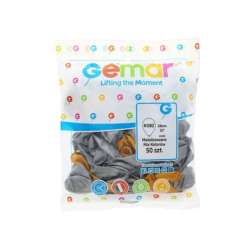 Balony GM90 metal 10" - złote i srebrne 50 szt. (GM90/39-38)