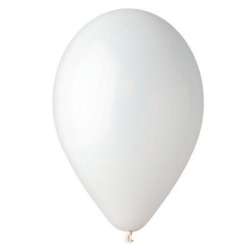 Balony białe 30cm 100szt