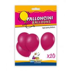 Balony fuksja 26cm 20szt
