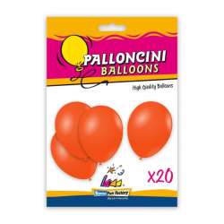 Balony pomarańczowe 26cm 20szt - 1