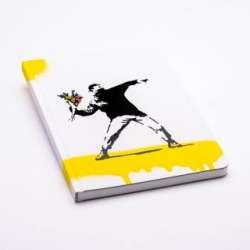 Notes A5/128K Banksy - The Flower Thrower - 1
