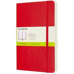 Notes Classic L 13x21cm gładki czerwony - 1