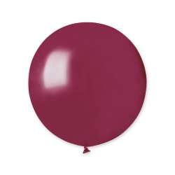 Balony pastelowe ciemnoczerwone 48cm 25szt