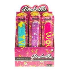 Bransoletka cekinowa neon mix (02560 RUSSEL)