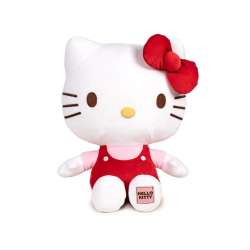 Hello Kitty. Plusz z naszywką 20cm czerwony