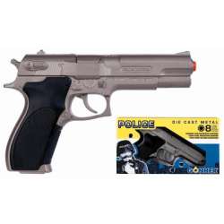 Pistolet policyjny metalowy GONHER 45/0 (GXP-657426) - 1