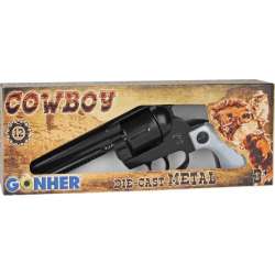 Pistolet Rewolwer Cowboy 12-strzałowy GONHER (155121/6) - 1