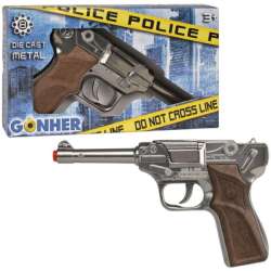 Pistolet policyjny GONHER 124/0 metalowy (GXP-698010) - 1