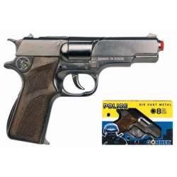 Pistolet policyjny metalowy GONHER 125/0 (GXP-661270) - 1