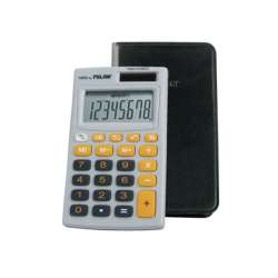 Kalkulator 150208 szaro-pomarańczowy. MILAN (150208OBL) - 1