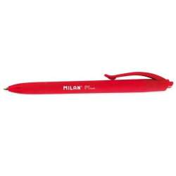Długopis P1 Rubber Touch czerwony (25szt) MILAN