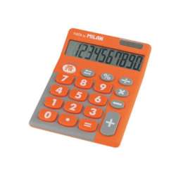 Kalkulator 10poz. Touch Duo pomarań. MILAN (150610TDOBL)