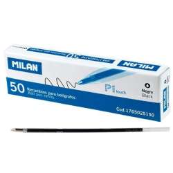 Wkład do długopisu czarny (50szt) MILAN (1765025150 MILAN) - 1