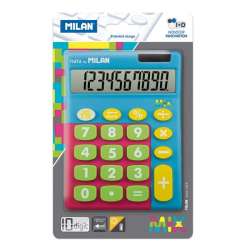 Kalkulator Touch duo niebieski. MILAN (159906TMBBL) - 1