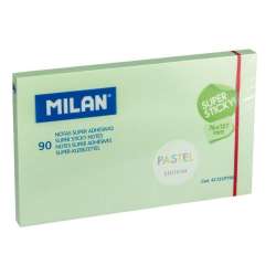 Karteczki samoprzylepne 127x76/90K zielone MILAN