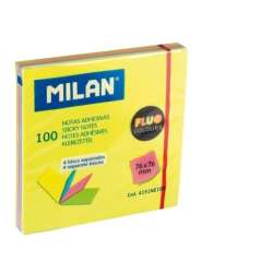 Karteczki samoprzylepne 76x76 /100K 4 kolory MILAN (4151NE100)
