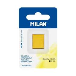 Farba akwarelowa w kostce tropikalny żółty MILAN - 1