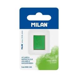 Farba akwarelowa w kostce zieleń traw MILAN