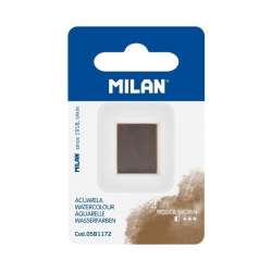 Farba akwarelowa w kostce brązowy MILAN - 1