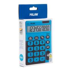Kalkulator 10 poz. Touch Duo niebieski MILAN - 1