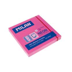 Karteczki samoprzylepne 76x76 neonowy róż MILAN (85432 MILAN) - 1