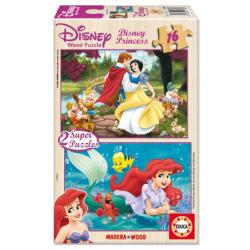EDUCA PUZZLE 2x16 EL. SYRENKA I SNIEŻKA - 1