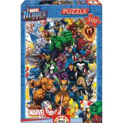 EDUCA PUZZLE 500 BOHATEROWIE MARVELA (15560) - 1