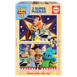 Puzzle 2x25 Toy Story 4 (drewniane) G3