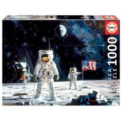 Puzzle 1000 Pierwsi ludzie na księżycu G3 (GXP-720704)