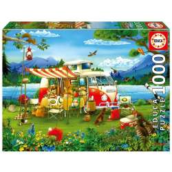 Puzzle 1000 Wakacje z kamperem