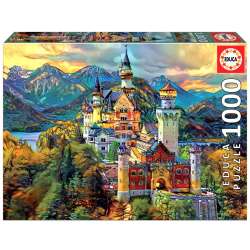 Puzzle 1000 Zamek Neuschwanstein, Niemcy G3