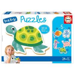 Puzzle 3-5 Morskie stworzenia