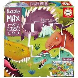 Puzzle XL 28 Dinozaury