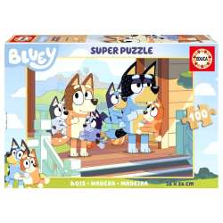 Puzzle drewniane 100 Blue