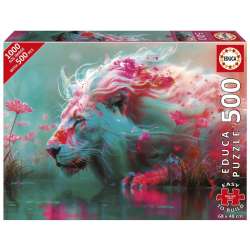 Puzzle 500 Król zwierząt