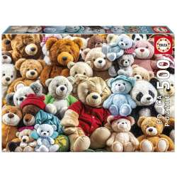 Puzzle 500 Pluszowe misie