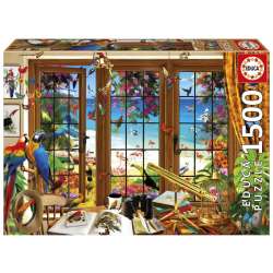 Puzzle 1500 Okno obserwatora ptaków