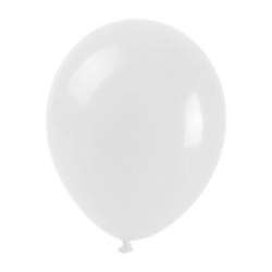 Balony pastelowe białe 25cm 100szt - 1