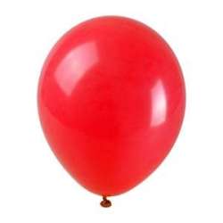 Balony pastelowe czerwone 25cm 100szt - 1