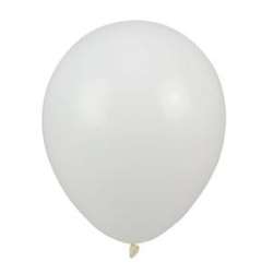 Balony pastelowe białe 30cm 100szt - 1