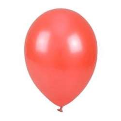 Balony metalizowane czerwone 25cm 100szt - 1